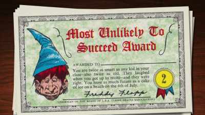 And I literally
hand-wrote out for - 30 Years of Garbage: The Garbage Pail Kids Story