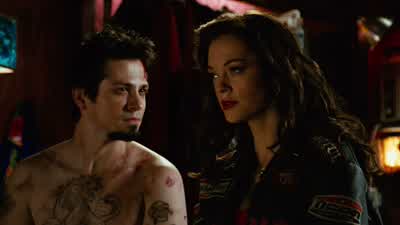 Did you find what was in the pock etFuck noLook for itNo the other oneI was gonna give it to you but you left meYou took the jacketAnd I looked for it for two weeksRead itTwo against the worldRemember thatI never forgot it - Planet Terror