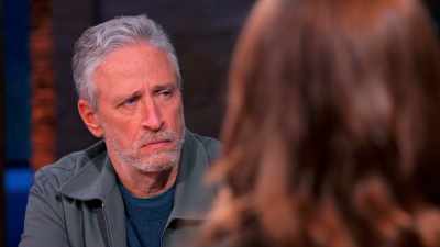 And I was looking down for a moment, - The Problem With Jon Stewart