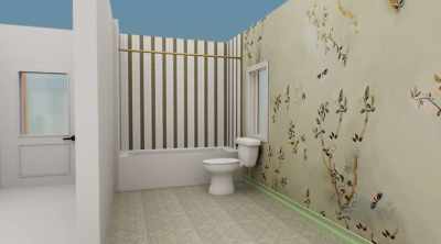And because I love me
some wallpaper, - Renovation Resort