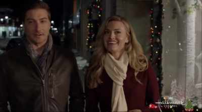 And I love walking downtown at night, - Christmas in Love