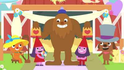 And I made these wedding capes for you. - Sago Mini Friends