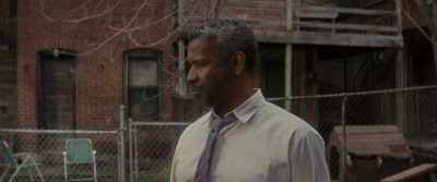 And I meant it, too. She said,
"which one come first?" - Fences