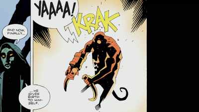 And I never want to talk about this again." - Mike Mignola: Drawing Monsters