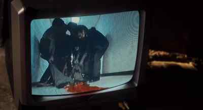 And so I pumped blood
while we were dragging it - George A. Romero's Resident Evil