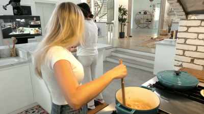 - And I really learned about - Selena + Chef
