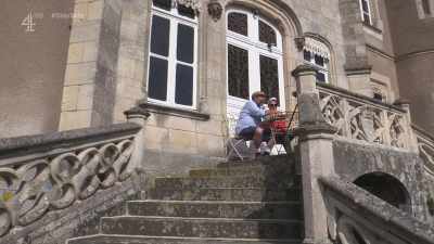 And I reckon, the perfect place - Escape to the Chateau: Make Do & Mend