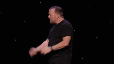 And I remember it felt rude to do that, - Ricky Gervais: SuperNature