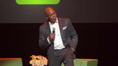 And I was right.
When I walked in here, I knew - Dave Chappelle: What's in a Name?