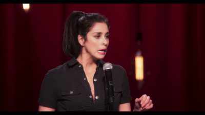 And I said,
"Dad, you have to send me this." - Sarah Silverman: A Speck of Dust