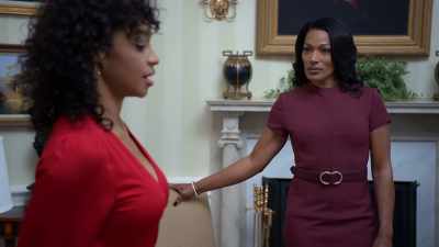 And I said
she was just leaving. - Tyler Perry's The Oval