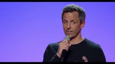 And I said, "Why are you smiling?" - Seth Meyers: Lobby Baby