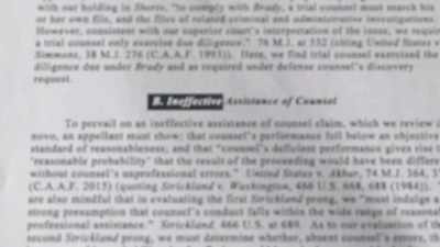 And I saw "denied" in full. - Leavenworth