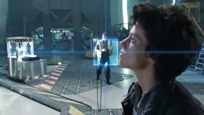 And before I shot my first scene,
I remember Jim Cameron going, - Aliens Expanded