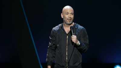 And I started crying.
I go, "Why do you have a pubic hair? - Jo Koy: Live from Seattle