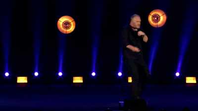 And I talked her into coming in.
She went... [grunts] - Greg Davies: You Magnificent Beast