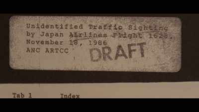 And I had the pilots report
that came through, - Unacknowledged