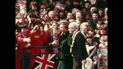 And I think she did
something like 36 counties - Elizabeth Windsor