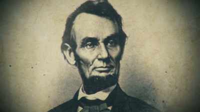And I think President
Lincoln hit the point - Abraham Lincoln
