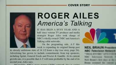 And I think Roger wanted
 to be known during this time - Divide and Conquer: The Story of Roger Ailes