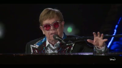 And I think she was inspired
by her surroundings, - Elton John Live: Farewell from Dodger Stadium
