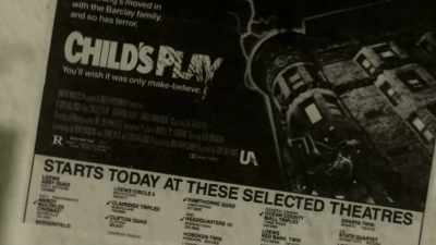 -And I think when the studio
released it, - Doc of Chucky