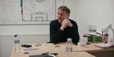 And I think that you know
you're in the position - Welcome to Wrexham