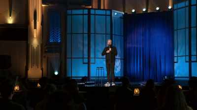 And I told them,
"I just wanna do upper-body stuff." - Nate Bargatze: The Greatest Average American