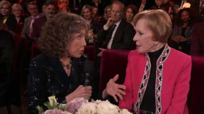 And I was totally rigid
with fear - Carol Burnett: 90 Years of Laughter + Love