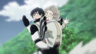 And I want Ms. Sato to live a long life. - My Hero Academia: Heroes Rising