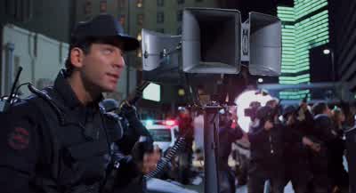 Okay Miller don't hurt the mayor We'll give you whatever you wantMiller First don't fuck with me I'm a desperate manAnd second I want some fresh coffeeAnd third I want a recountAnd no matter how it turns out I want my old job backOkayAnd I want a bigger - RoboCop