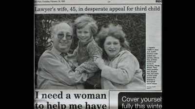  And I went to have 
the egg implanted - Three Mothers, Two Babies, and a Scandal