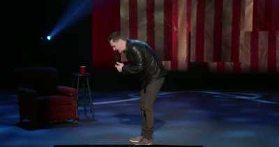 And I went into the fetal position.
I started... [groaning] - Jim Jefferies: Freedumb