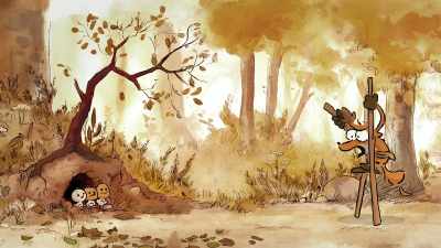 And I will devour
the third one... Aargh! - The Big Bad Fox and Other Tales