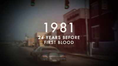 And I wish I'd had
more experience - First Blood