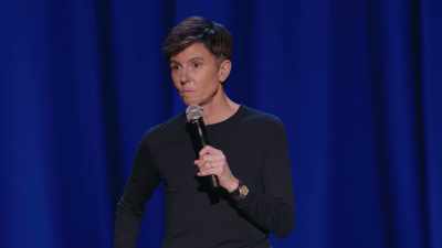 And I woke up
because I heard myself yell, - Tig Notaro: Hello Again