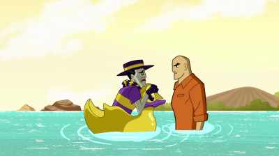 And I worry you're completely
off your meds. Goodbye. - Justice League Action
