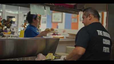 And I would tell him,
"Papi, why are you crying?" - Street Food: USA