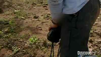 AND IF I JUST PEED
ON THE GROUND, - Man vs. Wild