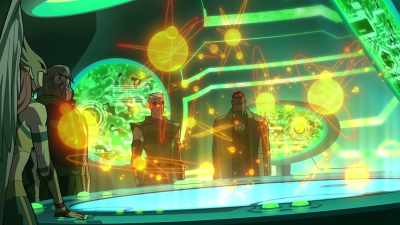 And if we triangulate
the escape routes, - Green Lantern: Beware My Power