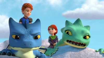 -And if we try to move her egg...
-They'll see that, too. - Dragons: Rescue Riders: Hunt for the Golden Dragon