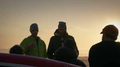 And if, for whatever reason,
we lose a ski, - Edge of the Earth