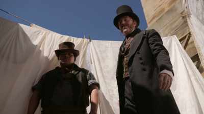 And I'll be merciful.
I'll let you choose which hand. - The Artful Dodger