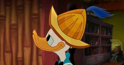 And I'll be watching you very closely,
Donald Duck! - Legend of the Three Caballeros