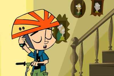 And I'll stick
with my Lame-o Slow-Mo Scooter, - Johnny Test