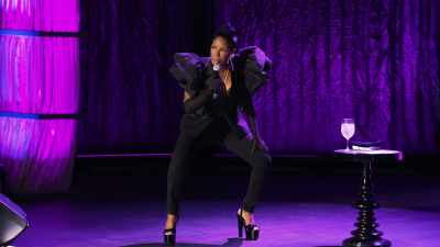 And I'll take your motherfucking ass down. - Sommore: Queen Chandelier