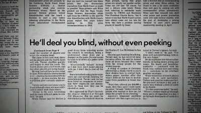 And I'll tell 'em - Dealt