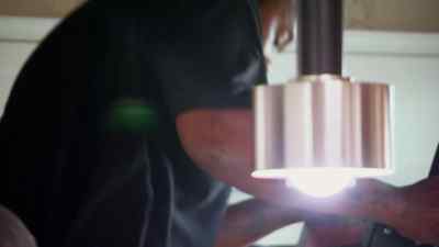 And, to illuminate this kitchen,
we're installing pendant lights, - Zombie House Flipping