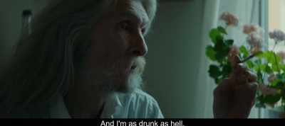 And I'm as drunk as hell. - The Most Beautiful Boy in the World