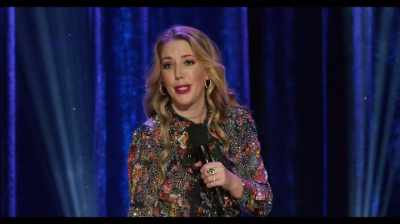 And I'm entitled to those things
because I'm British." - Katherine Ryan: Glitter Room